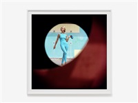 Skin-tight Suit, Malibu, California, 1958