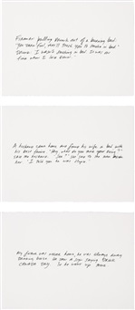 The Greeting Card Jokes (complete set of 3), 2011