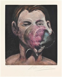 3 studies for a Portrait of Peter Beard I , 1975