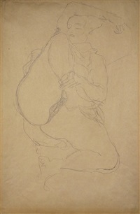 Reclining Girl, ca. 1914