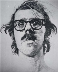 Chuck Close Big Self-Portrait 1973..., 1973