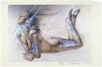 LYING ROBOT GIRL (Medium size), 2019