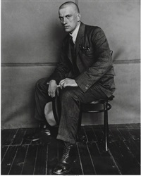 Portrait of Vladmir Mayakovsky, 1924