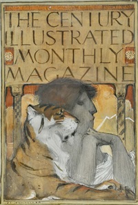 Woman and Tiger