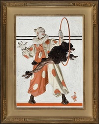 Circus Dog, The Saturday Evening Post cover, 1922