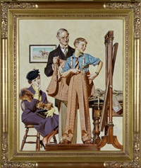 First Long Suit, Post Cover, 1937