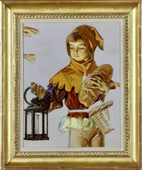 Study for Saturday Evening Post Cover 'Boy..., 1926