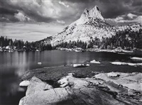 Cathedral Peak and Lake, 1938