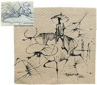 Untitled (Farmer with Water Buffalo and..., 1962