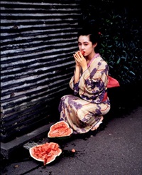 Geisha With Watermelon, 1991