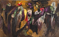 Composition abstraite, 1954