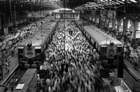 Church Gate Station, Bombay, India, 1995