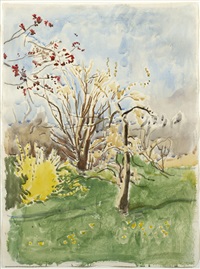 Trees in Bloom, 1975