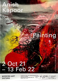 Anish Kapoor at Modern Art Oxford (hand..., 2021