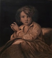 PAINTING OF SON JIRI, 1917