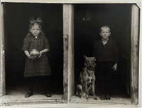 Bauerkinder Westerwald, 1931