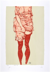 The girl in red, 1913