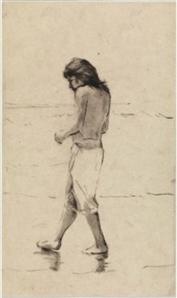 Noia a la platja, 2011