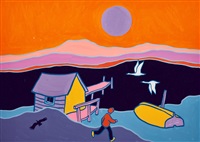 Design for Tagish Swans, 1990