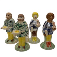 Key Workers (Full Set of Four Sculptures), 2021