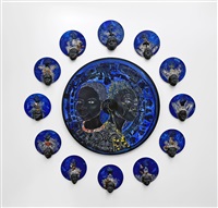 Black Eclipse / Sunshine Afro Blue, 2022–2024