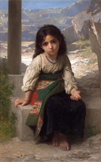 Petite Mendiante (Little Beggar), ca. 1880