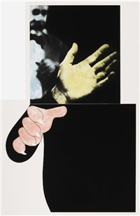 Two Hands (With Distant Figure), 1989