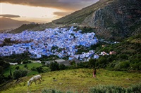 Hilltop View of Chefchaouen, 2016