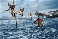 Fishermen, Weligama, South Coast, Sri Lanka, 1995