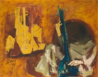 Untitled (Sitar Players), 1970