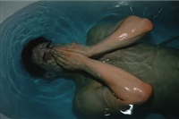 Clemens under water, Sag Harbor, NY, 2000