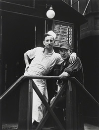 Lunchroom Buddies, New York City, 1931, From , 1974