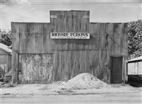 Tin False Front Building, Moundville,..., 1936