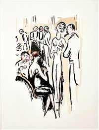 La Garconnen, The Party, 1925