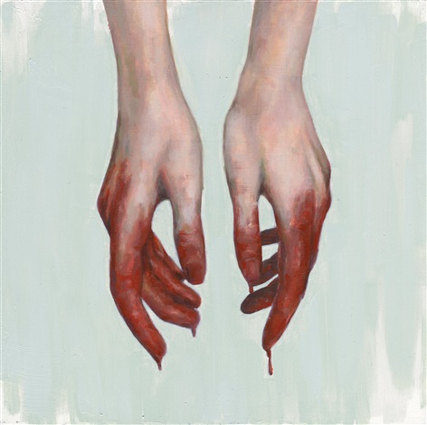 painting hands by skai