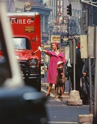 Dolores wants a taxi, New York 1958 (Vogue)