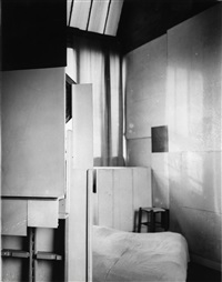 Mondrian's Studio, Paris, 1926