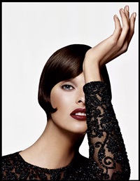 Linda Evangelista, Harper's Bazaar, 1996