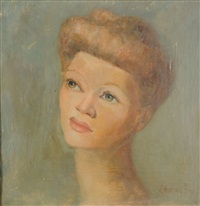 Portrait de Mme Albouny, ca. 1987