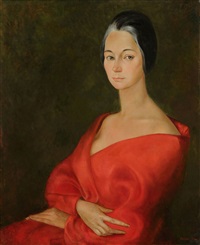 Portrait de Mme Lucienne Domb, 1950–1952