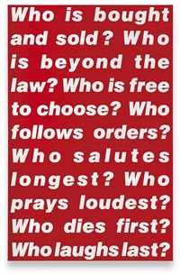 Untitled (Questions), 1989