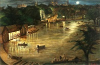 Summer Night in Central Park, 1936