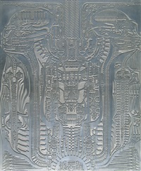 1991-M-703 Floorplate,aluminium, 1991