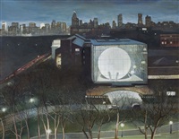Rose Center Night, 2001
