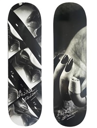 Signed Daido Moriyama skate decks: set of 2..., 2019