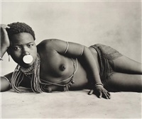 Girl with Nose Disc, Cameroon, 1969
