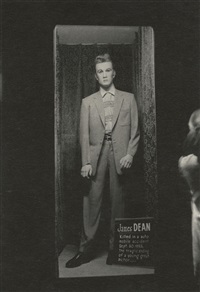 James Dean in the Wax Museum, Coney Island,  , 1960
