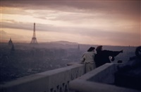 Paris, France, View from Notre Dame, 1955