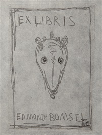 Ex Libris Edmond Bomsel, 1961