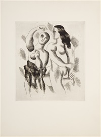 Deux nus Dansant, ca. 1932